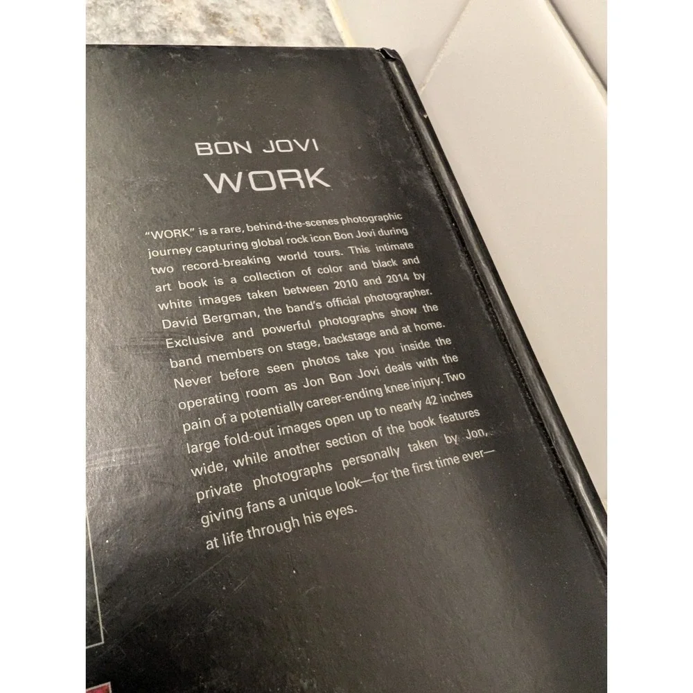 Bon Jovi : Work by David Bergman (2014, Hardcover)‎